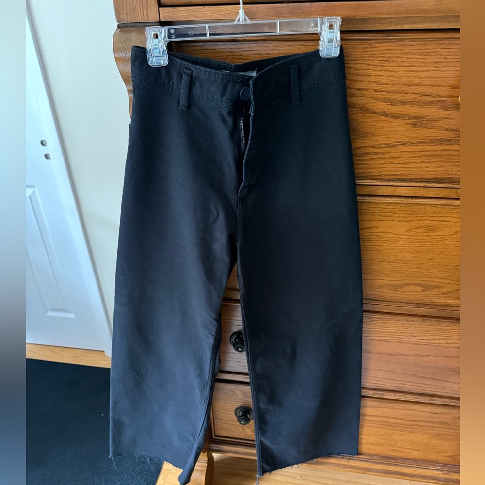 Zara Black Denim Pants